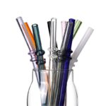 Bamboo Joint Glass Straws